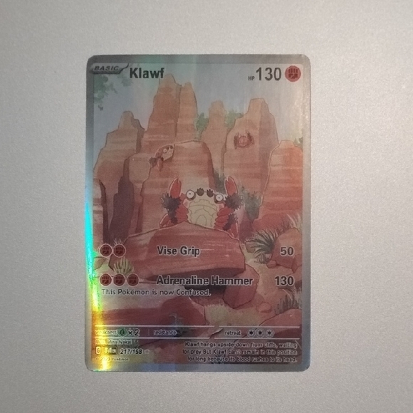 Klawf Pokmon Card Klawf Pokmon Card